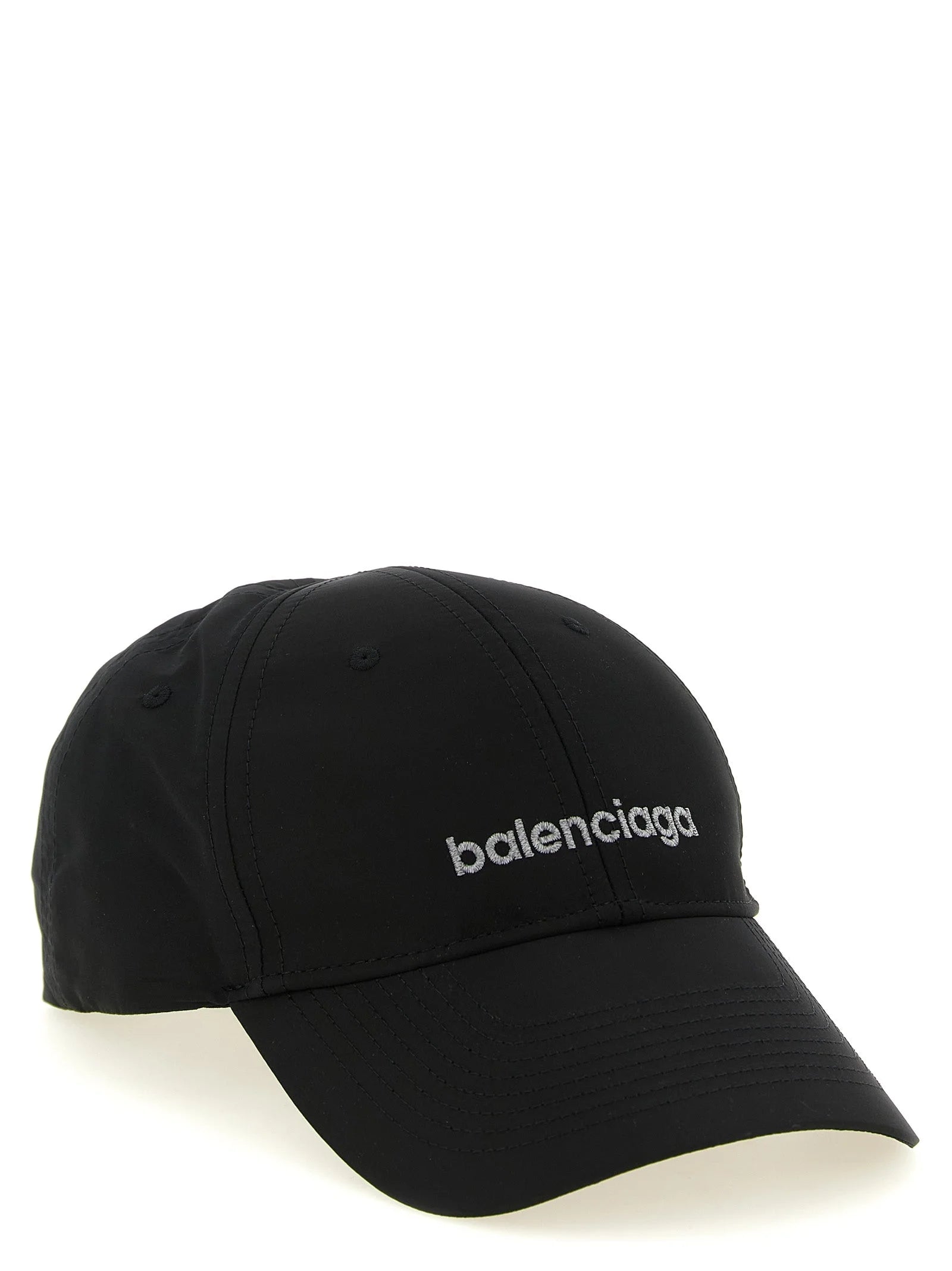 Balenciaga Black Polyester Cap (Baseball Hat) - L