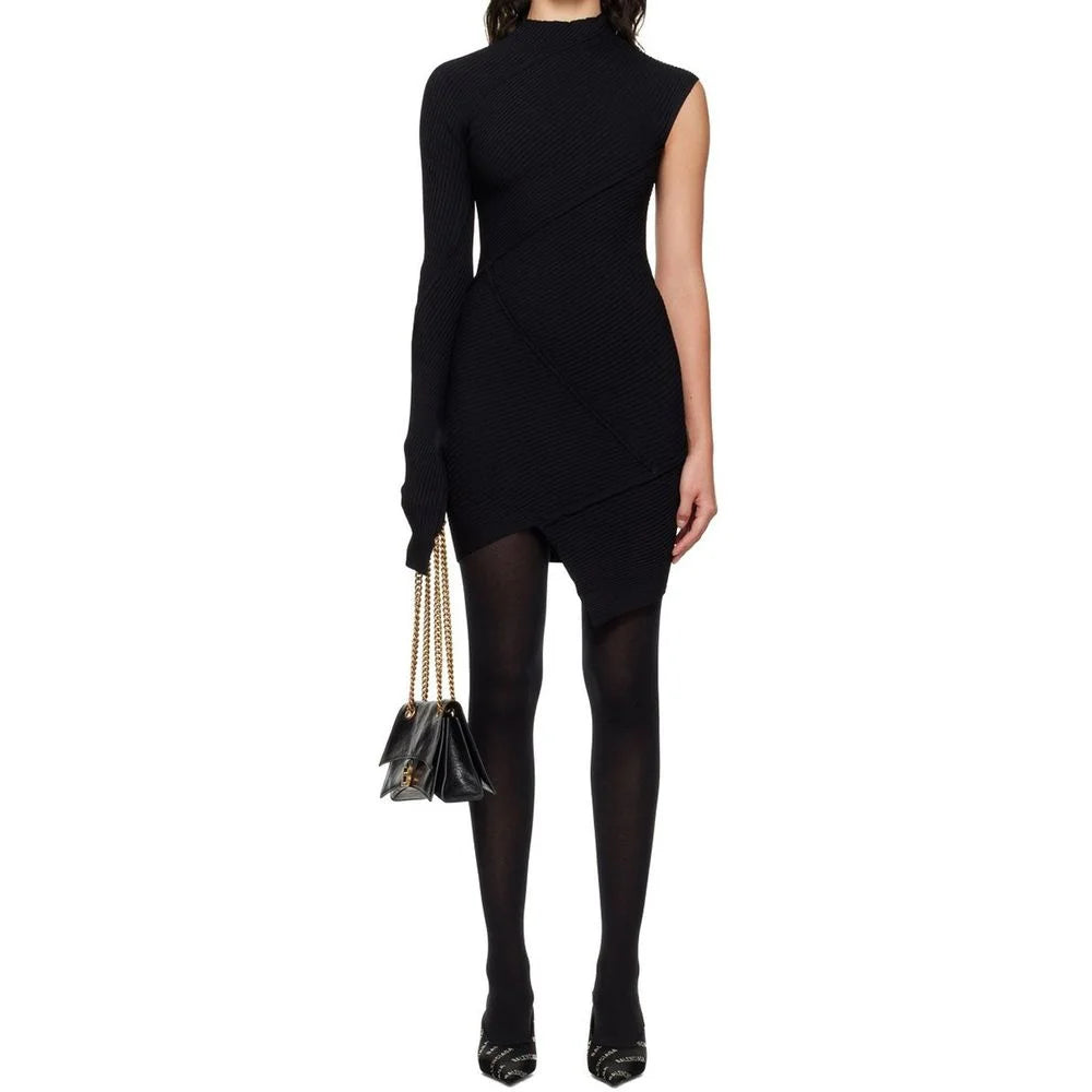 Balenciaga Black Polyester Casual Dress - S