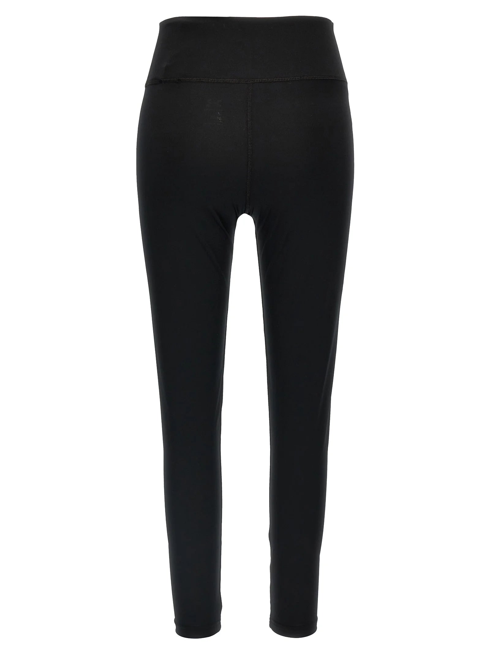 Balenciaga Black Polyester Leggings - M
