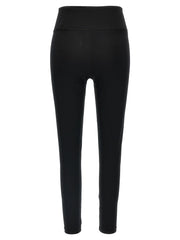 Balenciaga Black Polyester Leggings - M