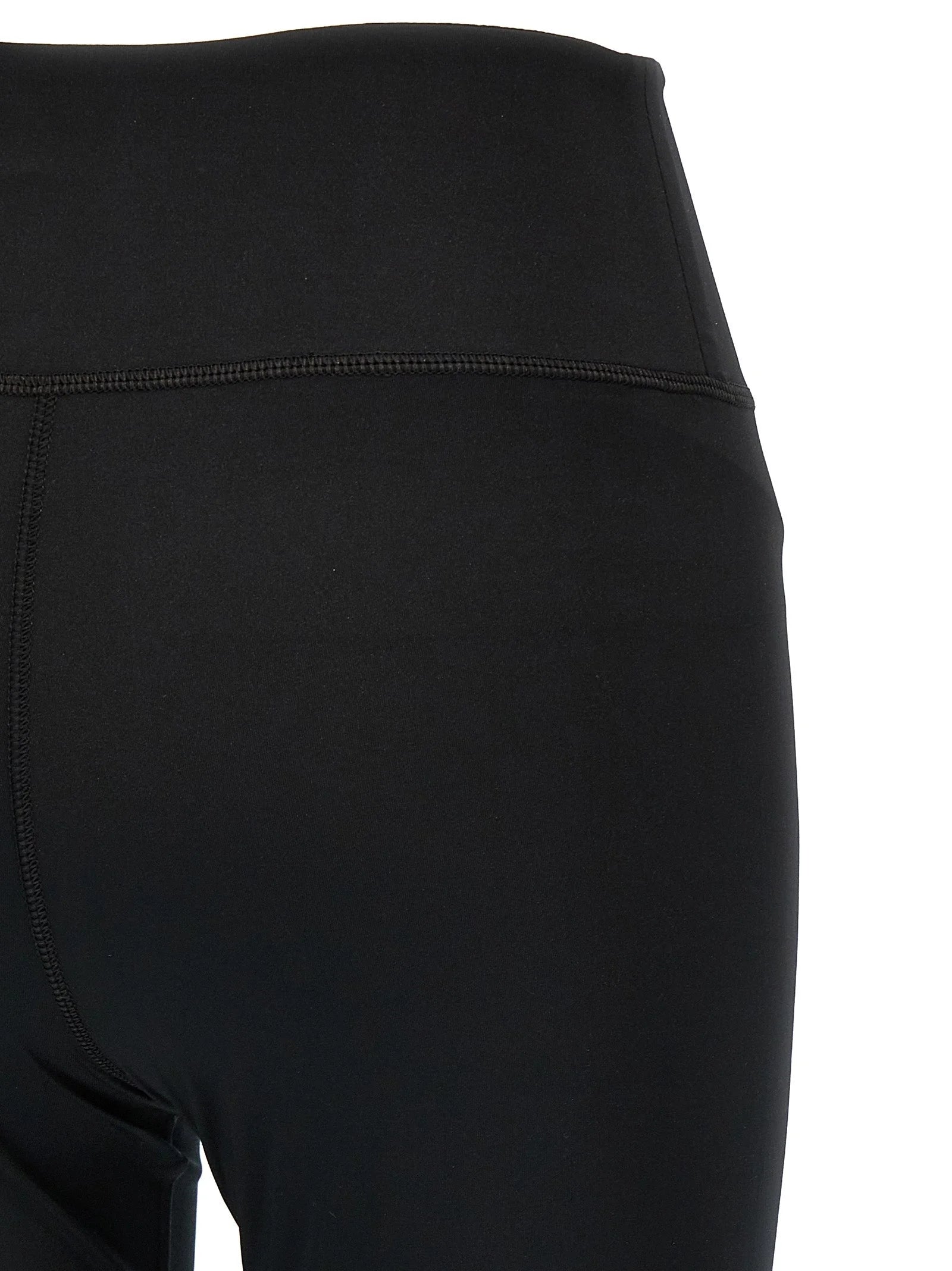 Balenciaga Black Polyester Leggings - M