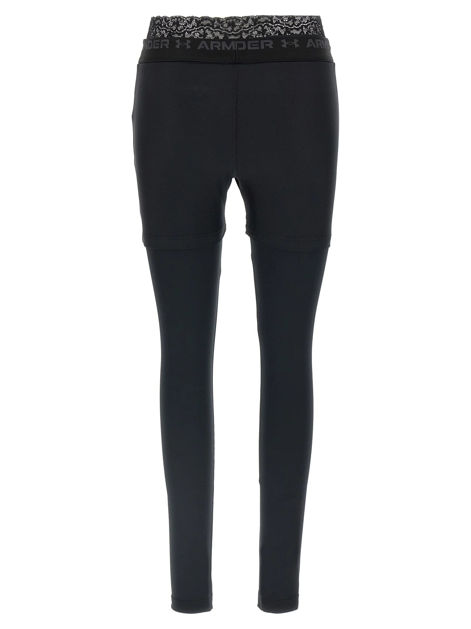 Balenciaga Black Polyester Leggings - XS
