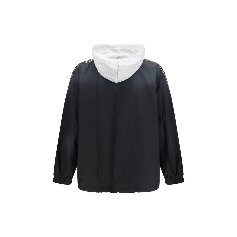 Balenciaga Black Polyester Shell Jacket