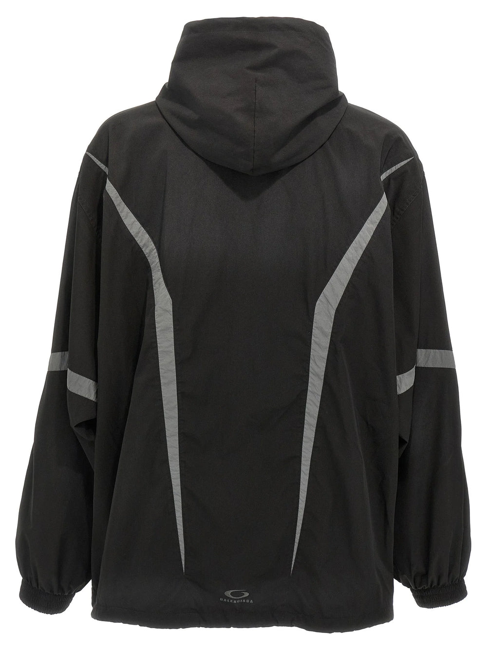 Balenciaga Black Polyester Shell Jacket - M