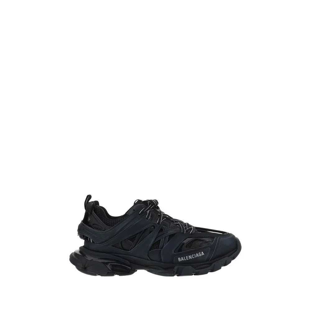 Balenciaga Black Polyester Sneakers
