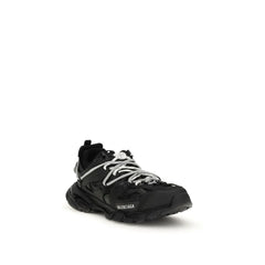 Balenciaga Black Polyethylene Athletic Sneakers