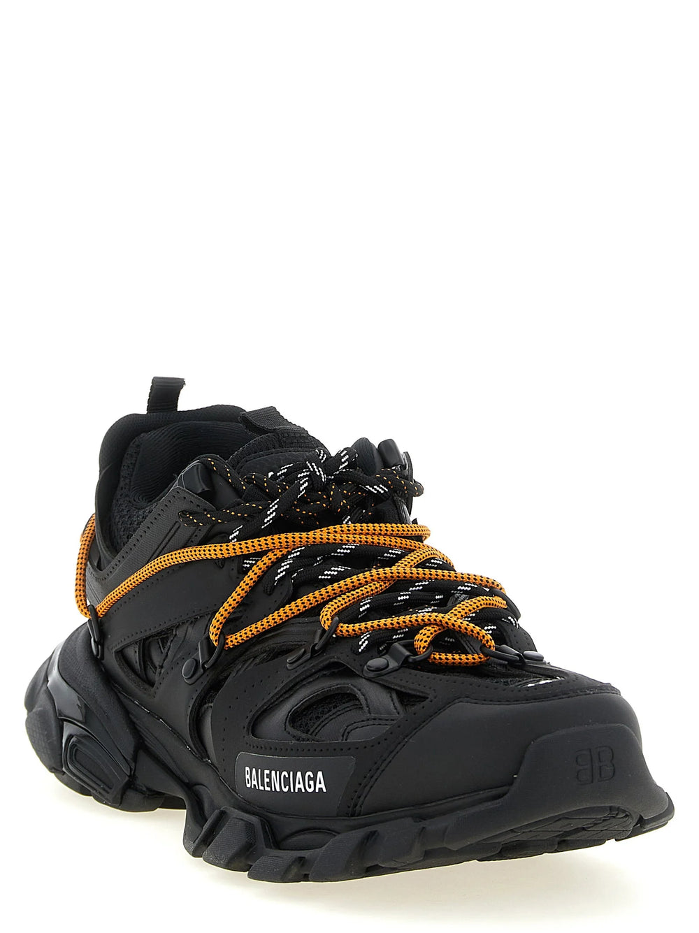 Balenciaga Black Polyethylene Athletic Sneakers