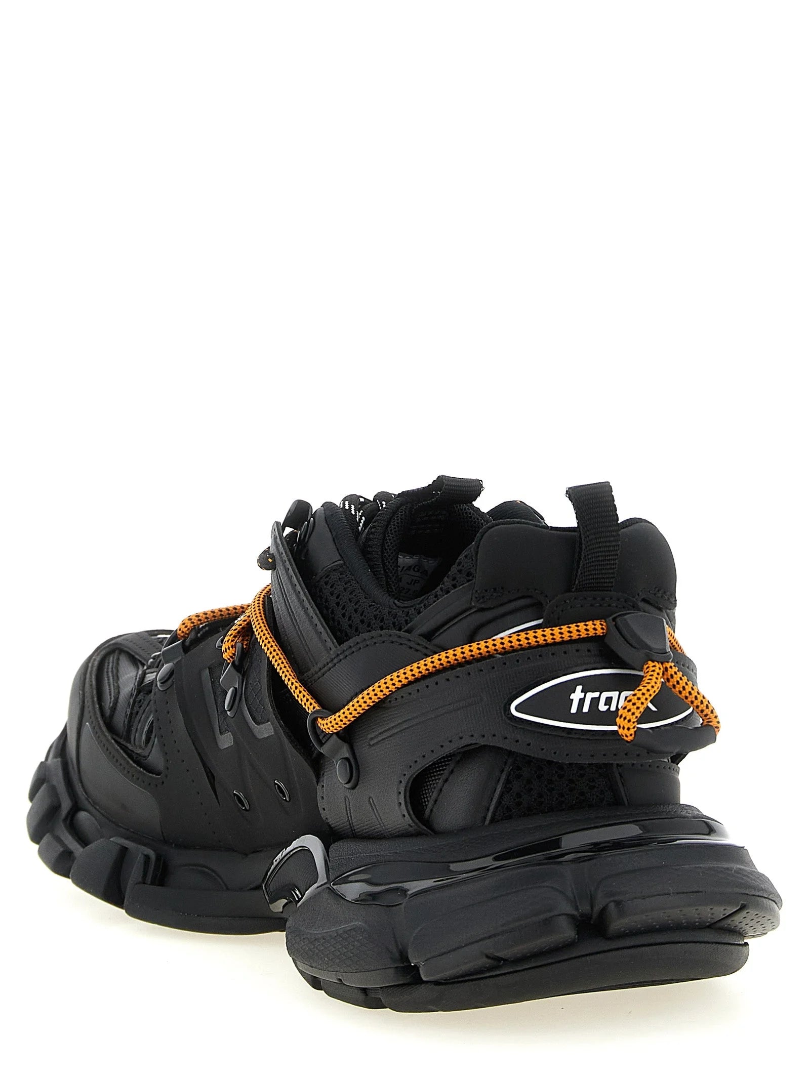 Balenciaga Black Polyethylene Athletic Sneakers