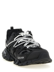 Balenciaga Black Polyethylene Athletic Sneakers