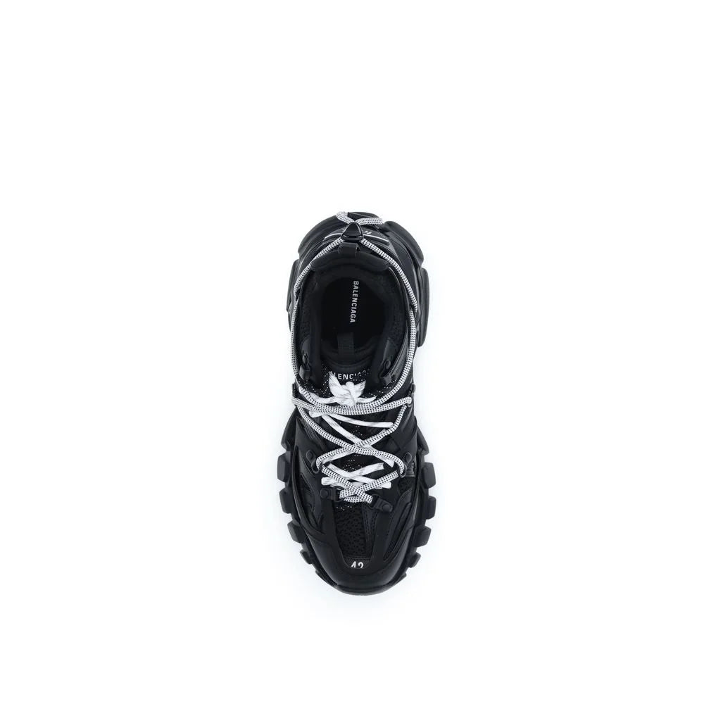 Balenciaga Black Polyethylene Athletic Sneakers