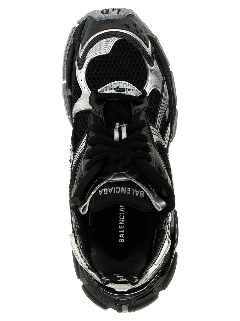 Balenciaga Black Polyethylene Athletic Sneakers - EU 40 | US 7