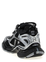 Balenciaga Black Polyethylene Athletic Sneakers - EU 40 | US 7