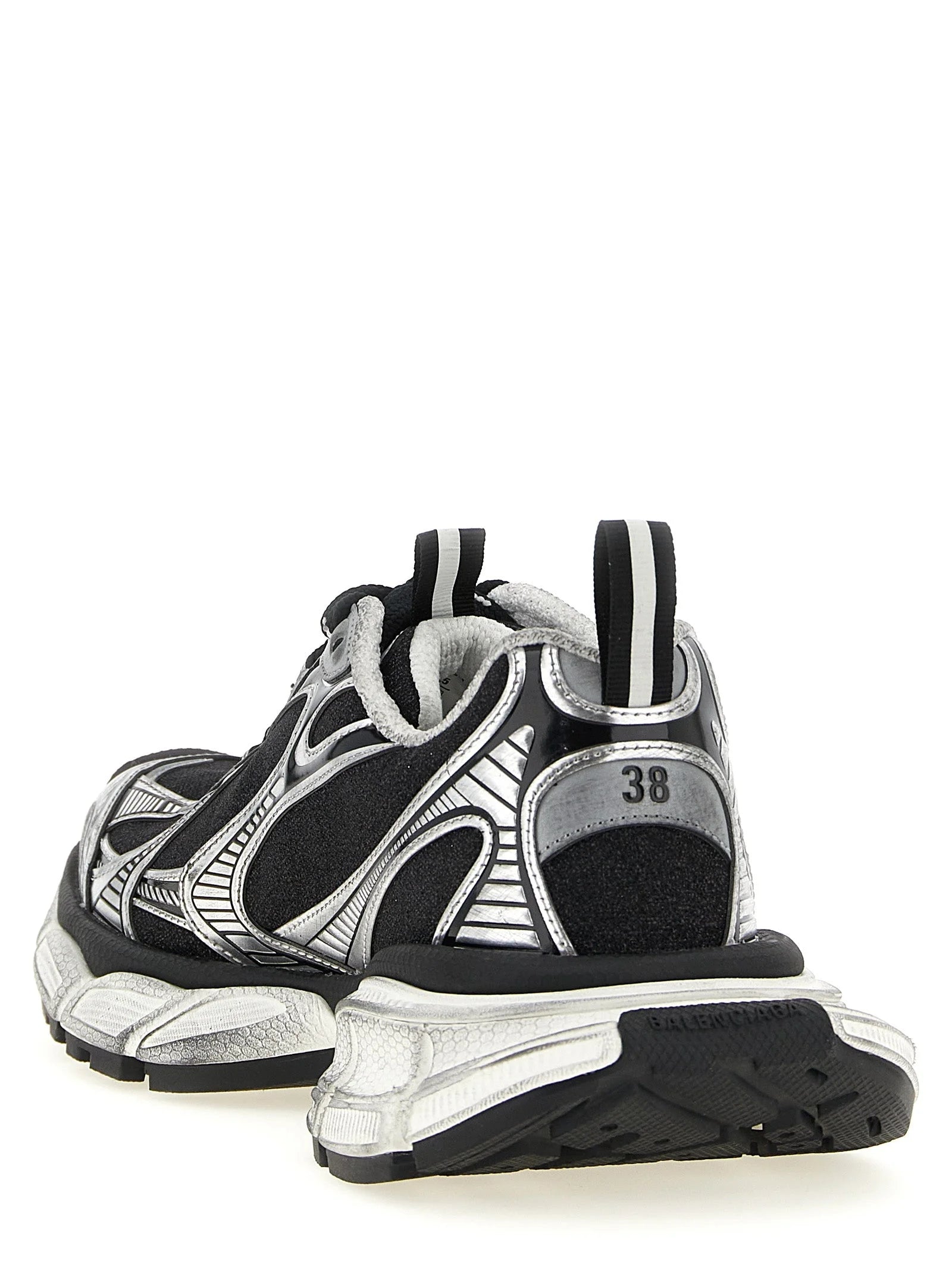 Balenciaga Black Polyethylene Athletic Sneakers - EU35/US5