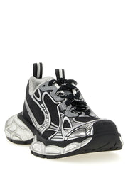 Balenciaga Black Polyethylene Athletic Sneakers - EU35/US5