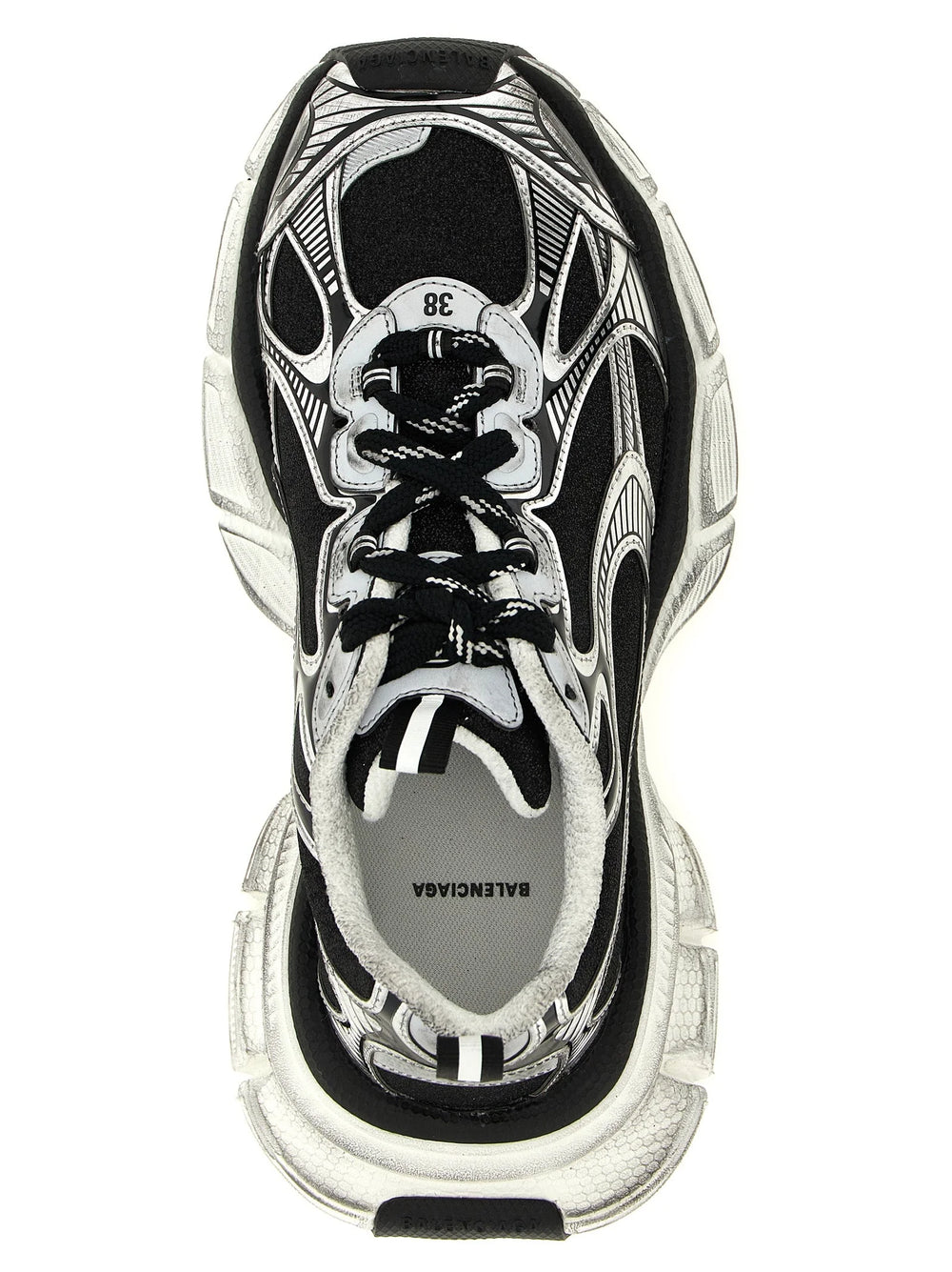 Balenciaga Black Polyethylene Athletic Sneakers - EU35/US5