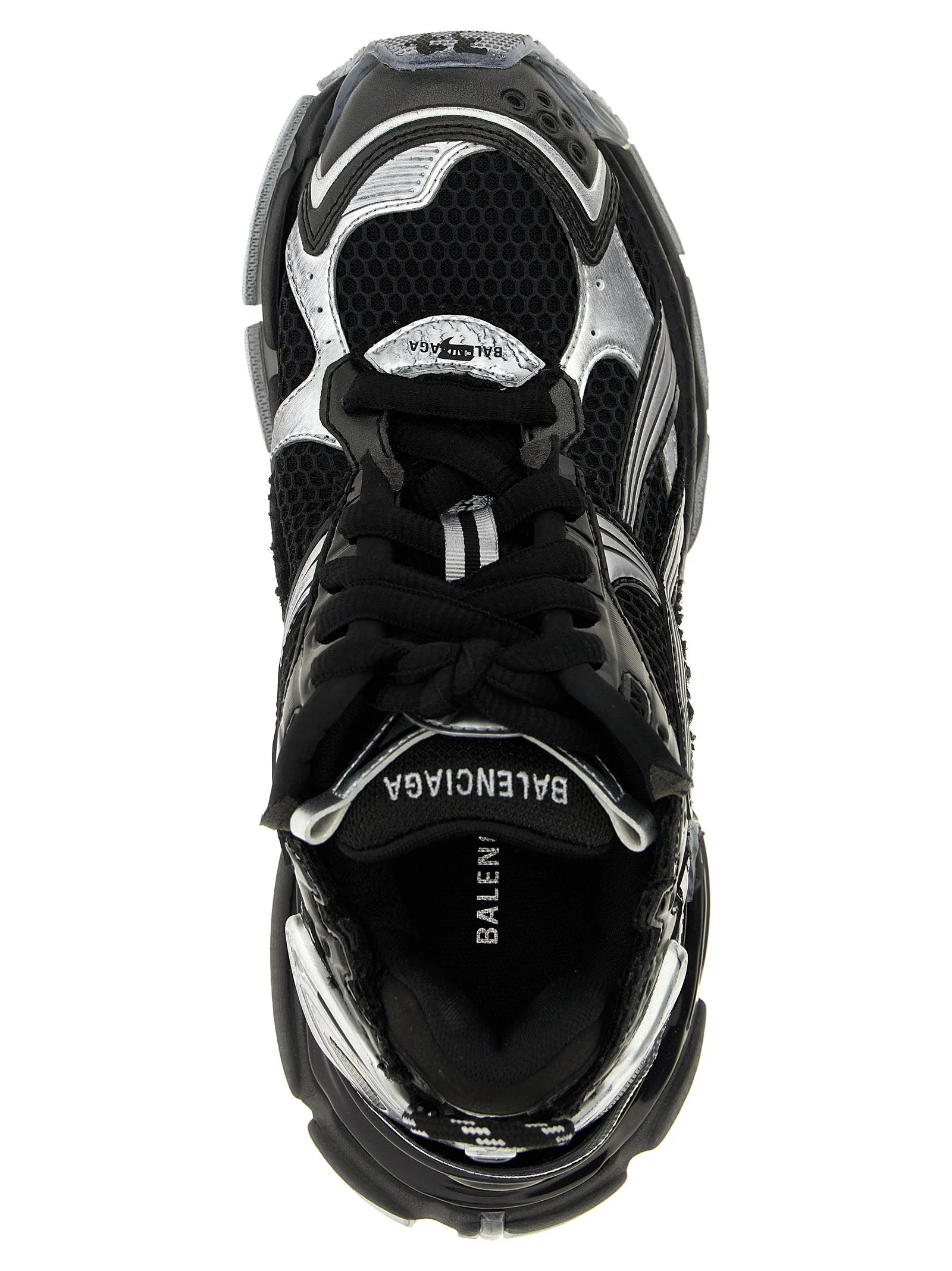 Balenciaga Black Polyethylene Athletic Sneakers - EU36/US6