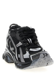 Balenciaga Black Polyethylene Athletic Sneakers - EU36/US6