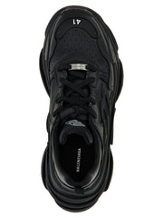 Balenciaga Black Polyethylene Athletic Sneakers - EU45/US12
