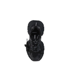 Balenciaga Black Polyurethane Chunky Sneakers