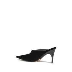 Balenciaga Black Suede Leather High Heel Pumps