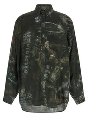 Balenciaga Black Viscose Blouse