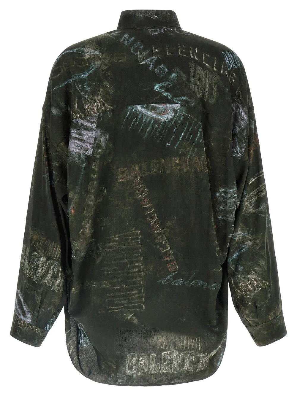 Balenciaga Black Viscose Blouse