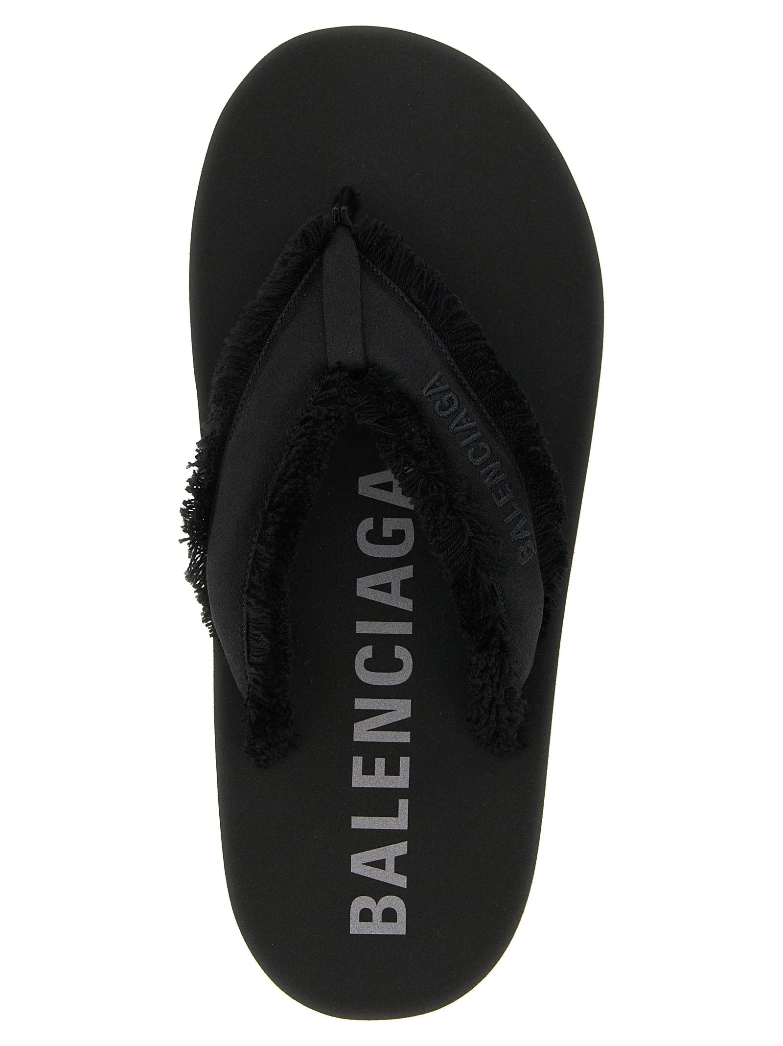 Șlabeți din vâscoză neagră Balenciaga