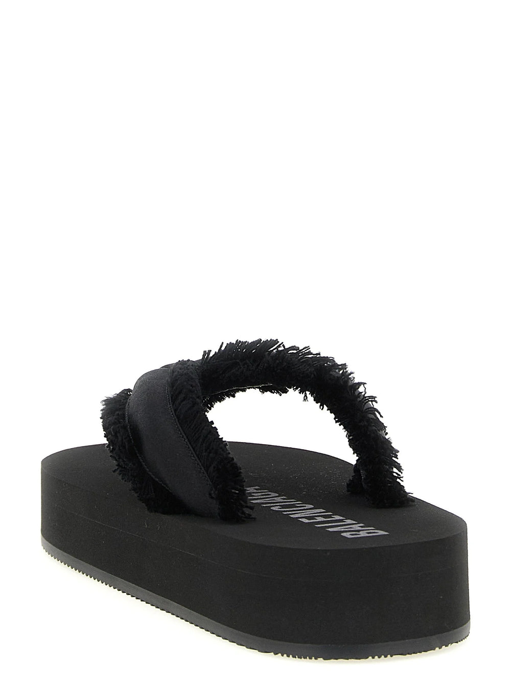 Șlabeți din vâscoză neagră Balenciaga