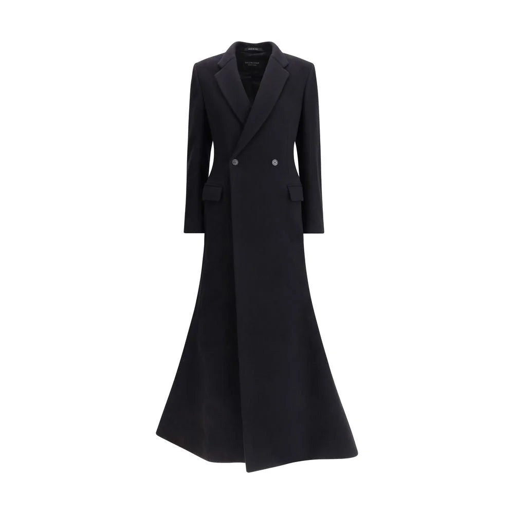 Balenciaga Black Wool Coat - IT40 | M
