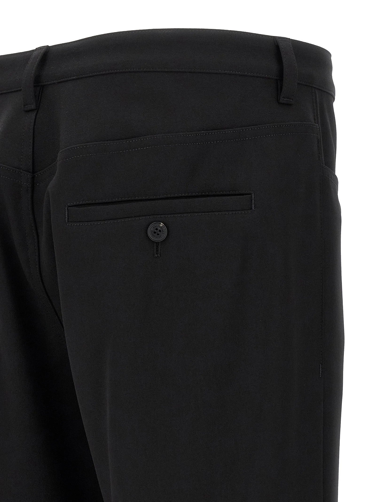 Balenciaga Black Wool Dress Pants