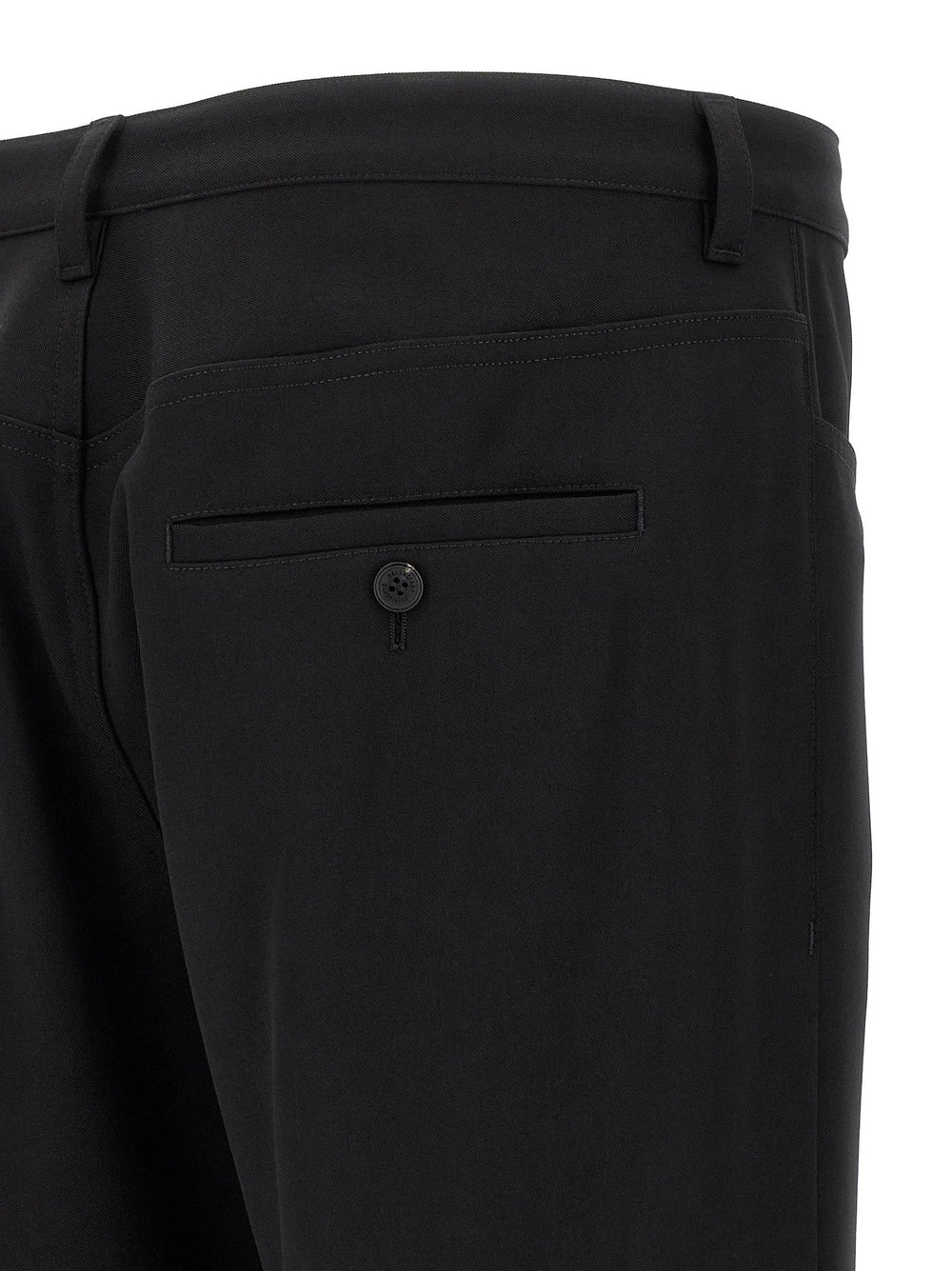 Balenciaga Black Wool Dress Pants