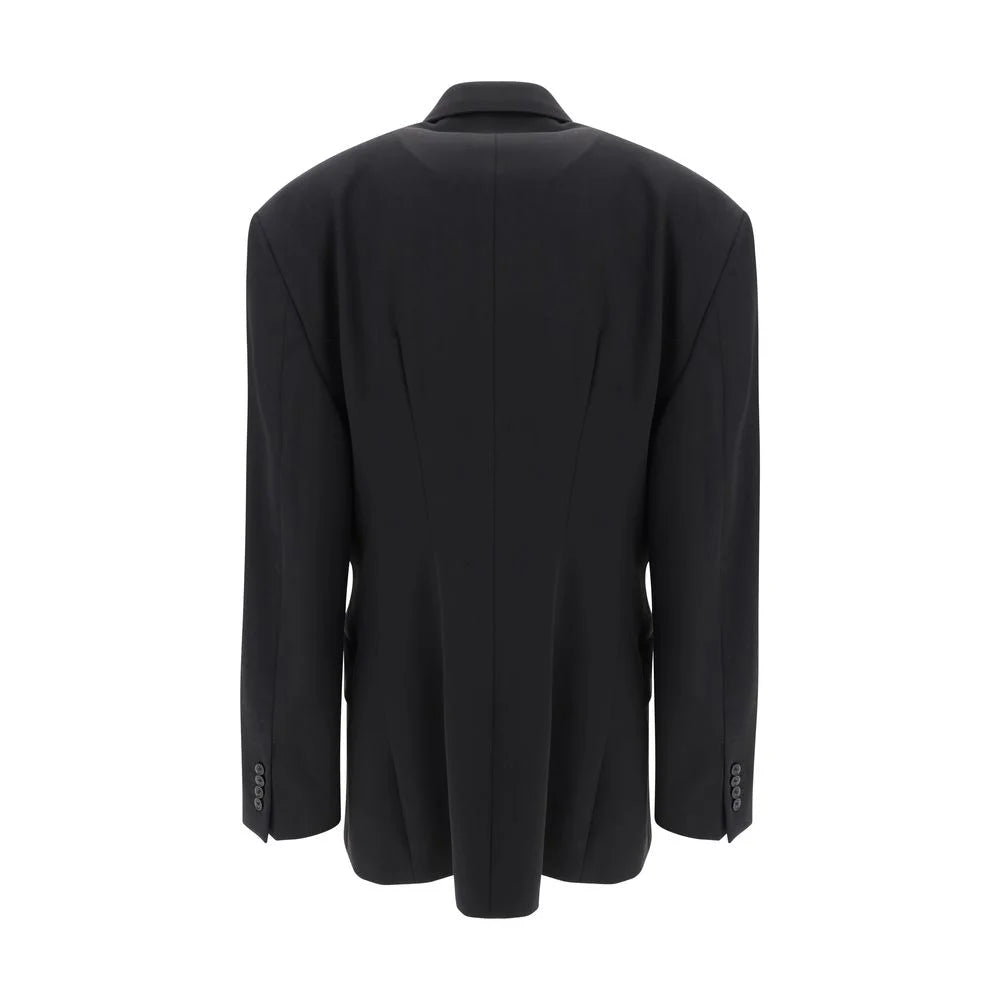 Balenciaga Black Wool Oves Aries Blazer - IT36 | XS