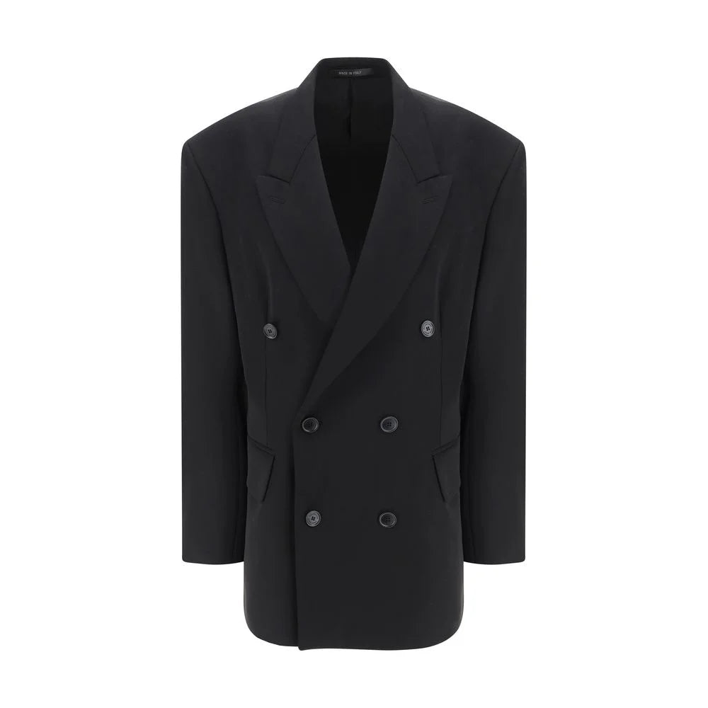 Balenciaga Black Wool Oves Aries Blazer - IT36 | XS
