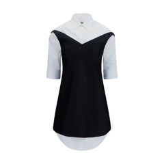 Balenciaga Black Wool Oves Aries Casual Dress