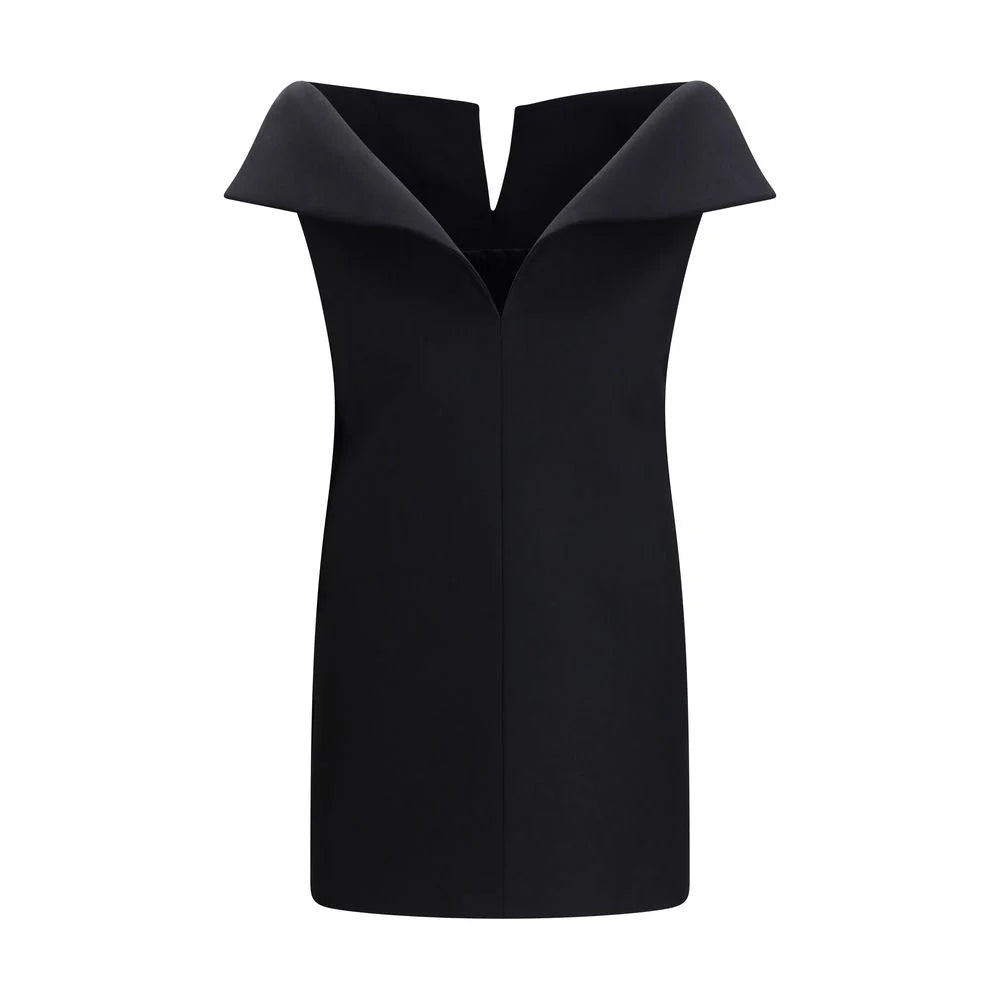 Balenciaga Black Wool Oves Aries Cocktail Dress - IT38 | S