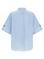 Balenciaga Blue Cotton Blouse