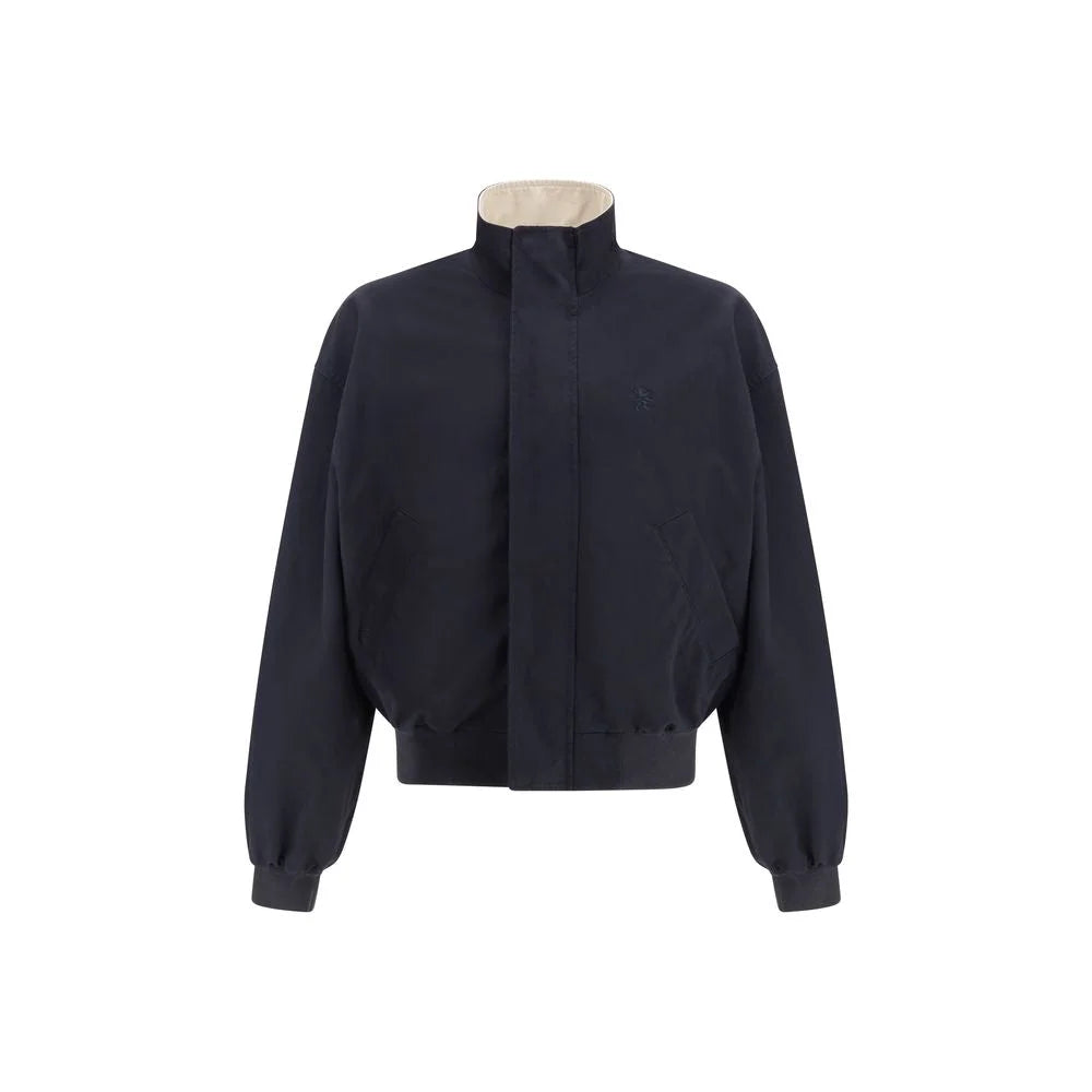 Balenciaga Blue Cotton Bomber