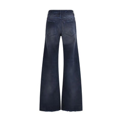 Balenciaga Blå Jeans i Bomull med Flare