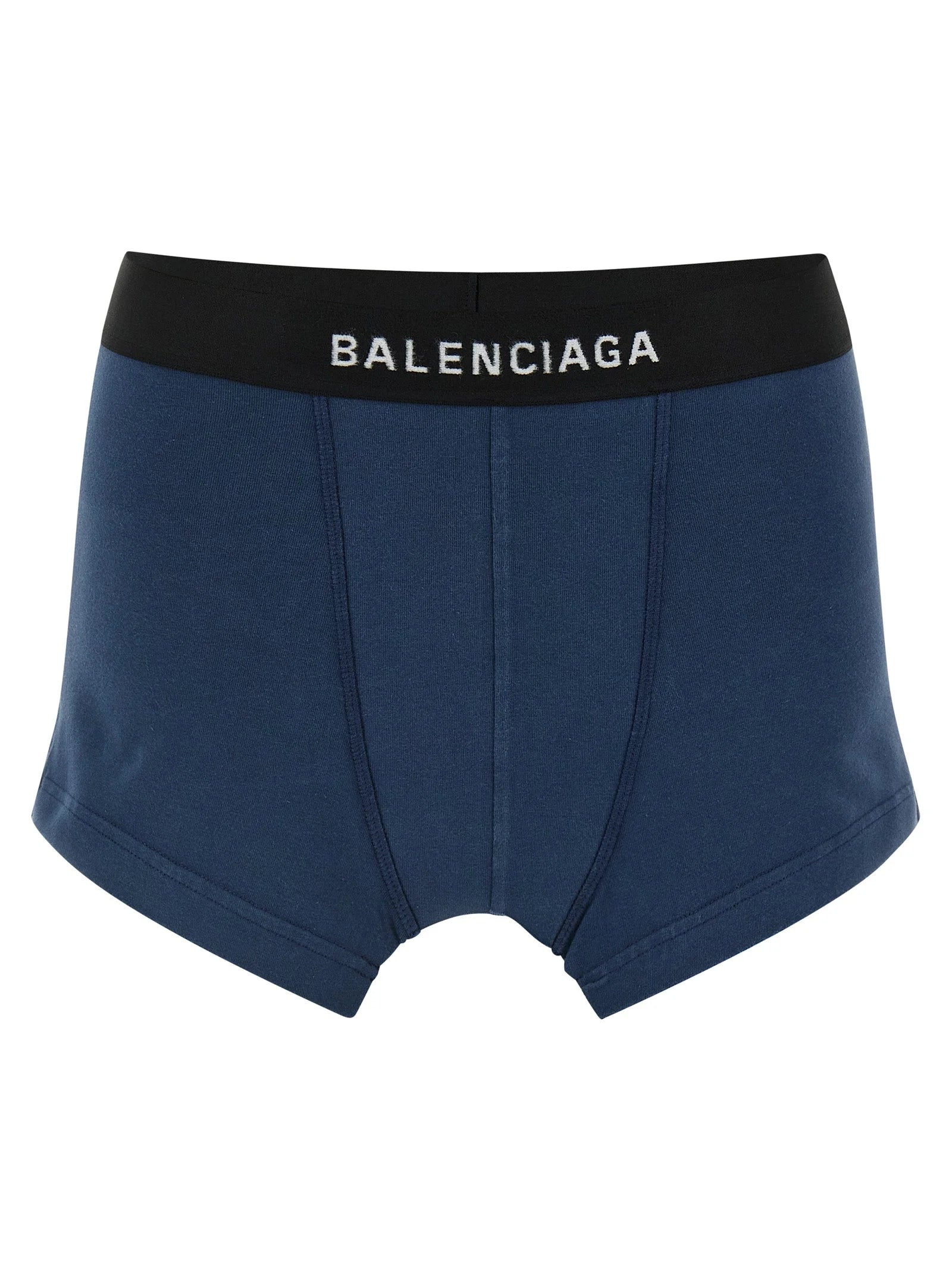 Balenciaga Blue Cotton Long Skirt - S