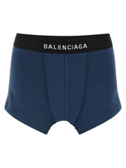Balenciaga Blue Cotton Long Skirt - S