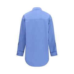 Balenciaga Blue Cotton Shirt
