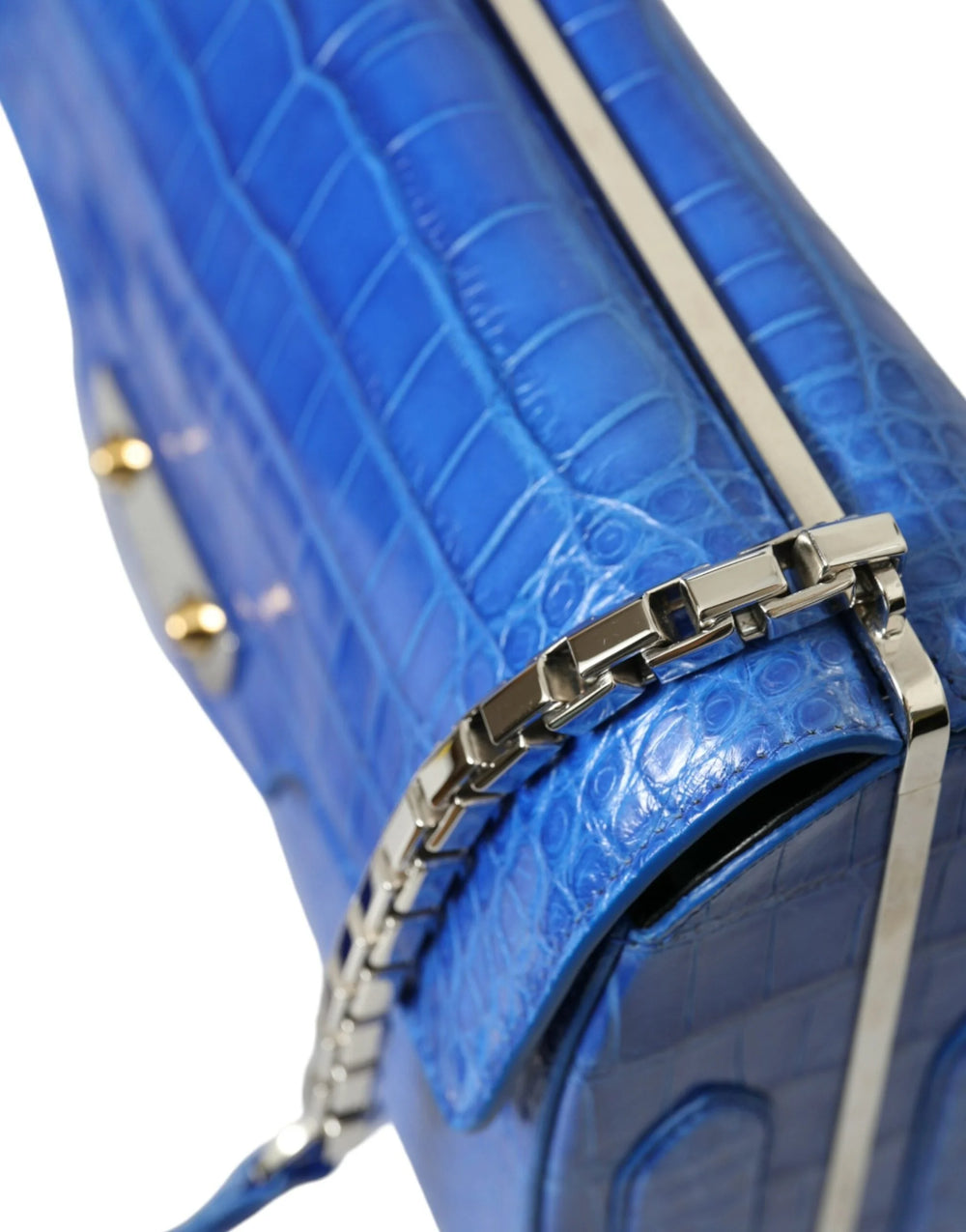 Balenciaga Blue Exotic Leather Neo Classic Small Shoulder Bag - Shoulder Bags