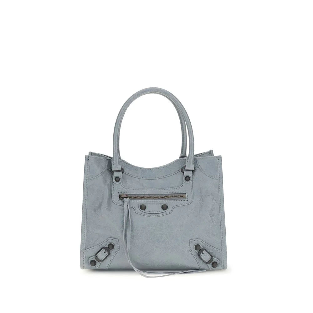 Balenciaga Blue Lamb Ovis Aries Aries Shoulder Bag