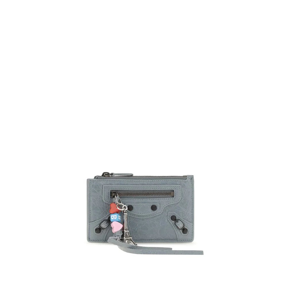 Balenciaga Kék Báránybőr Wallet