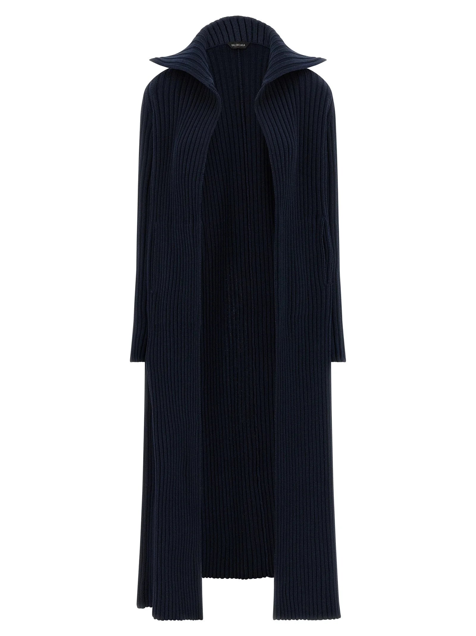 Balenciaga Blue Polyester Cardigan
