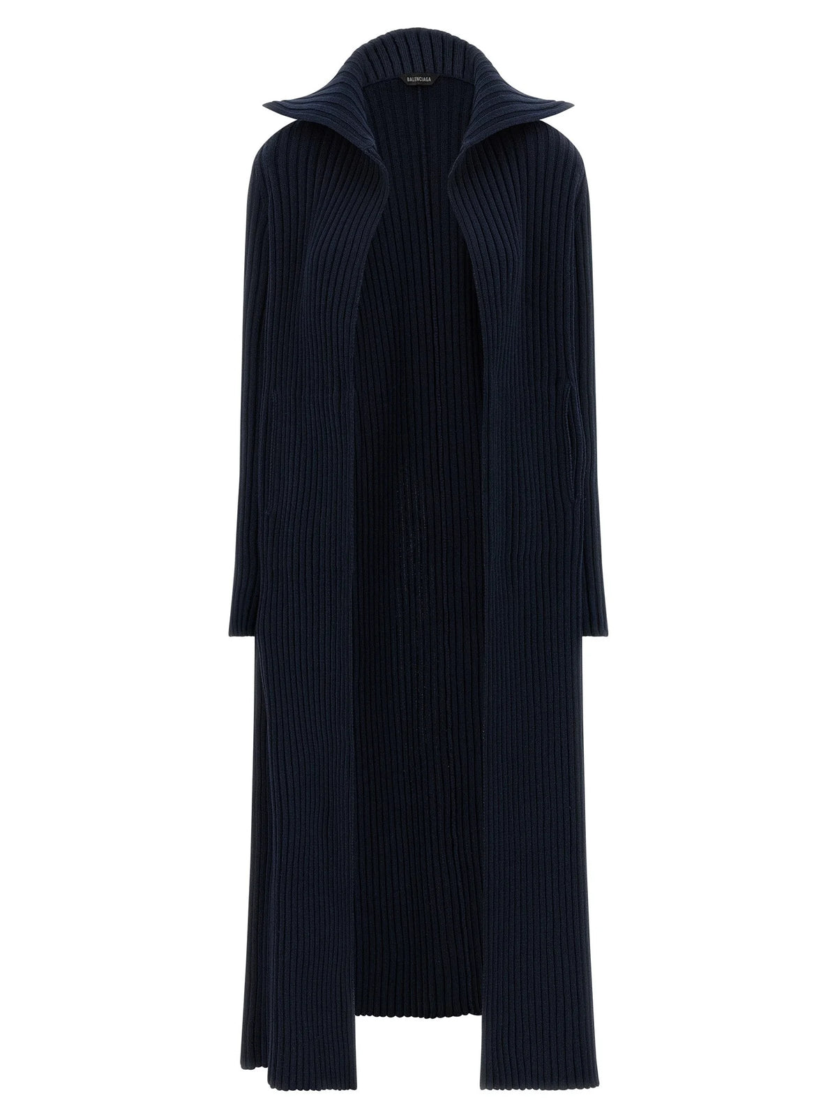 Balenciaga Blue Polyester Cardigan