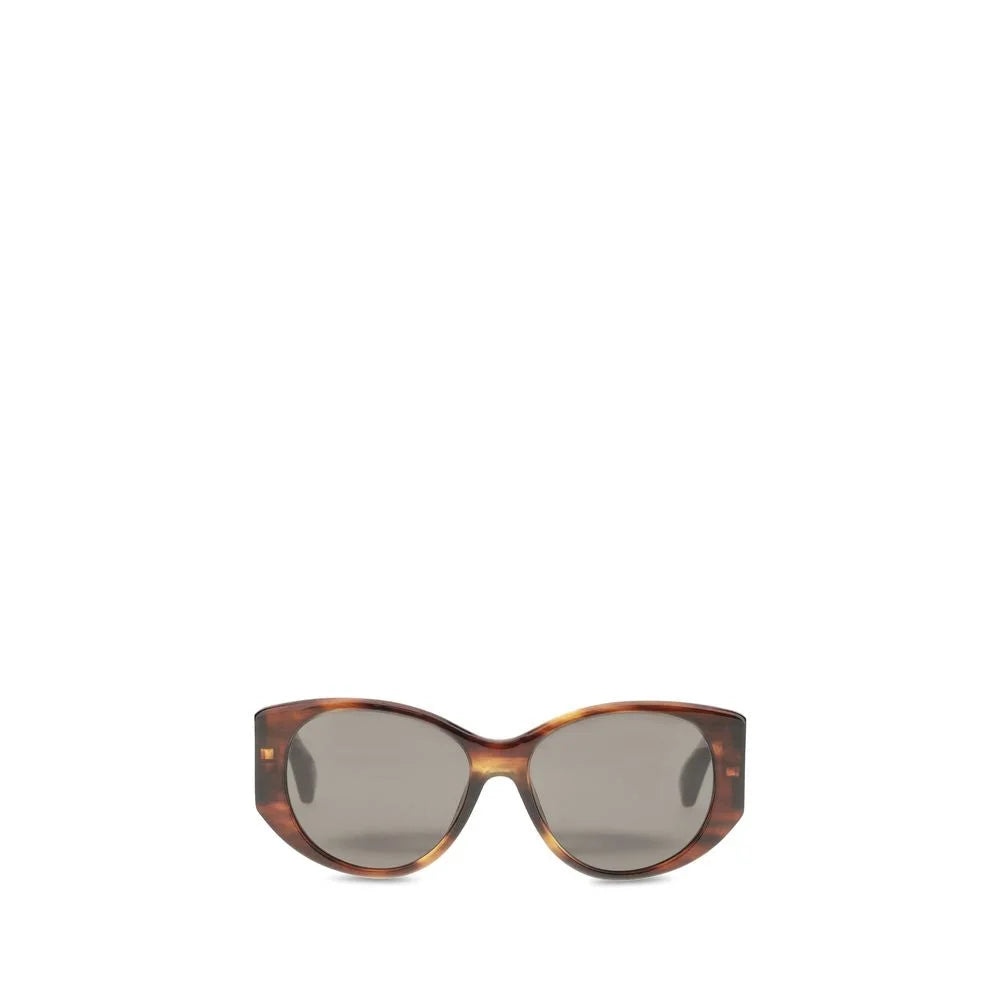 Balenciaga Brown Acetate Sunglasses