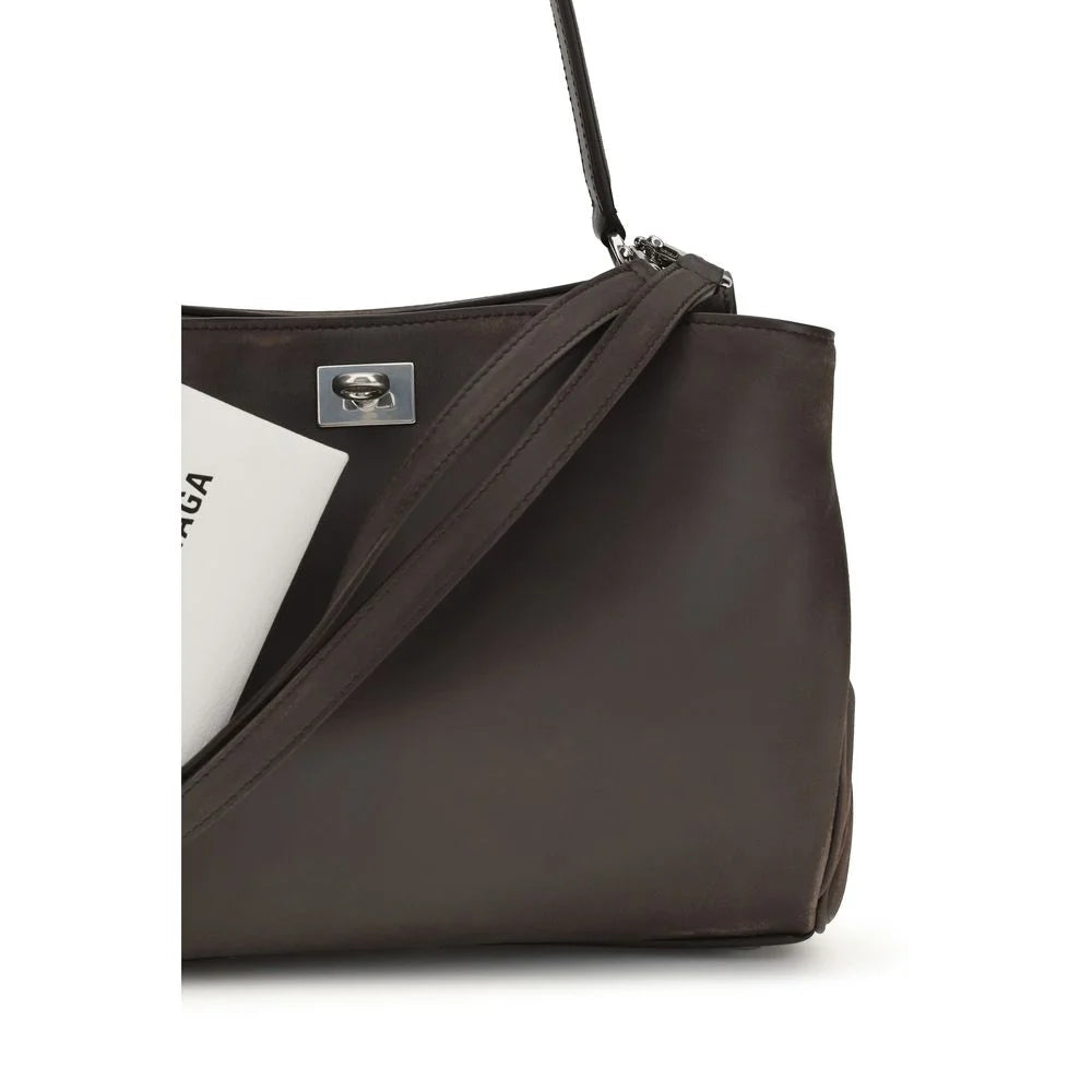 Balenciaga barna tehénbőr Bos Taurus válltáska