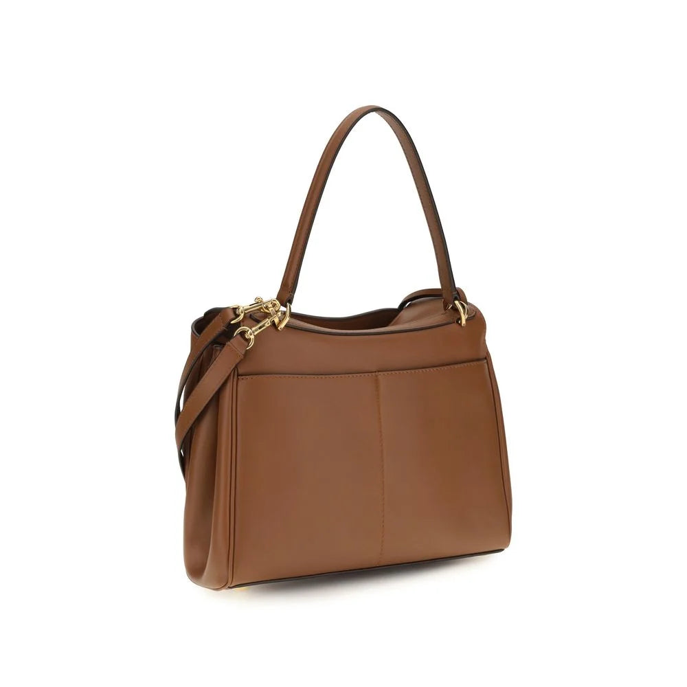 Balenciaga Brown Calf Leather Bos Taurus Shoulder Bag