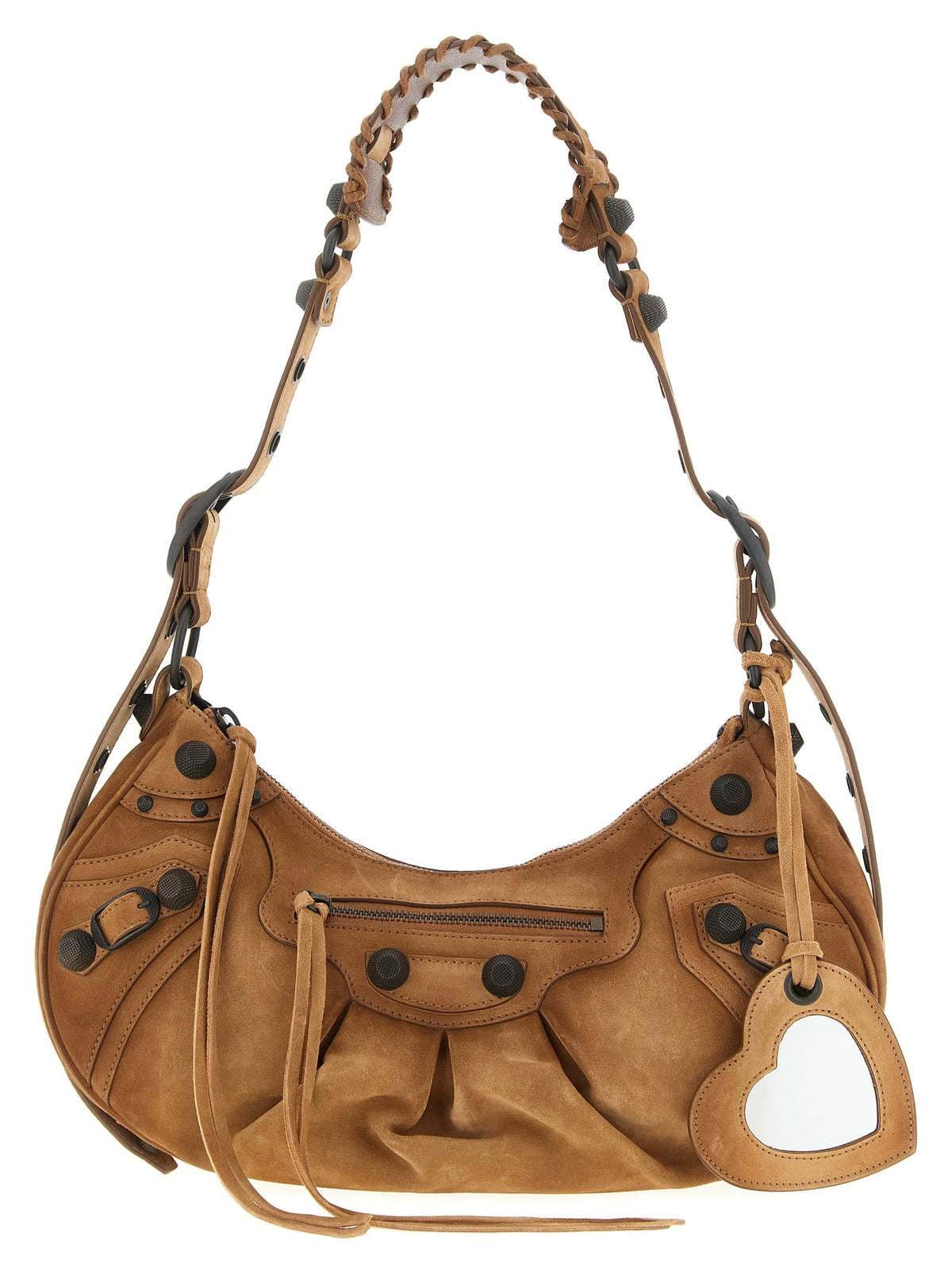 Balenciaga Brown Calfskin Shoulder Bag